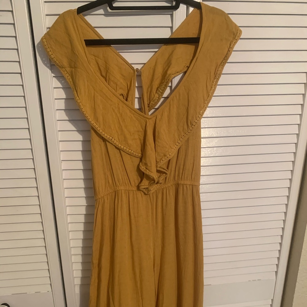 Full Length Yellow Romper